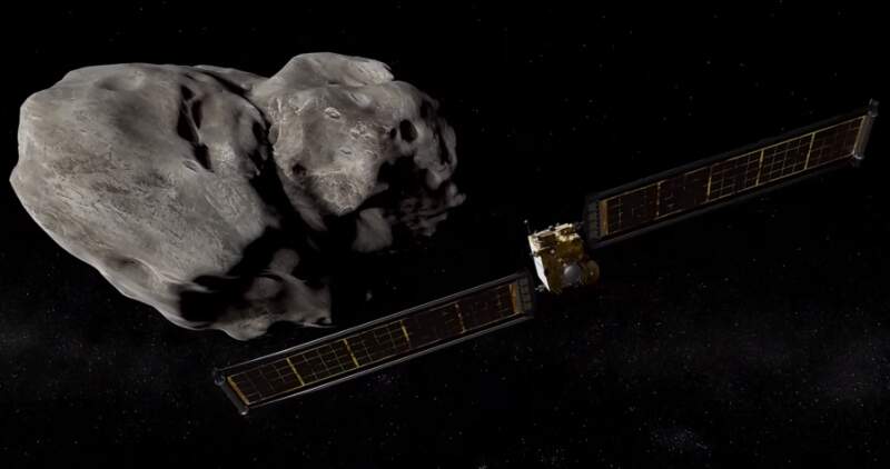 La misión de redirección de asteroides DART despegó en noviembre desde California y después de diez meses de viaje, la nave espacial debe chocar a más de 20.000 kilómetros por hora